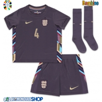 Maglie da calcio Inghilterra Declan Rice #4 Seconda Maglia Bambino Europei 2024 Manica Corta (+ Pantaloni corti)